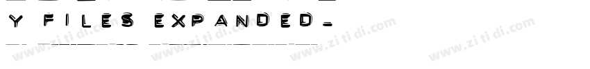Y Files Expanded字体转换